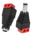 thumbnail image 4 of CCTV Power Adapters,  Electrical Conductivity Press Type Wiring Male/Female Power DC Jack  For Cameras For LED Lights Red, 4 of 8