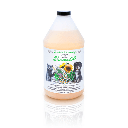 Cat Skin Care (VetVittles Calming & Tearless Puppy/Kitten Shampoo, Natural Pet Shampooo for Dogs and Cats, Skin and Coat Care, Made in USA,)