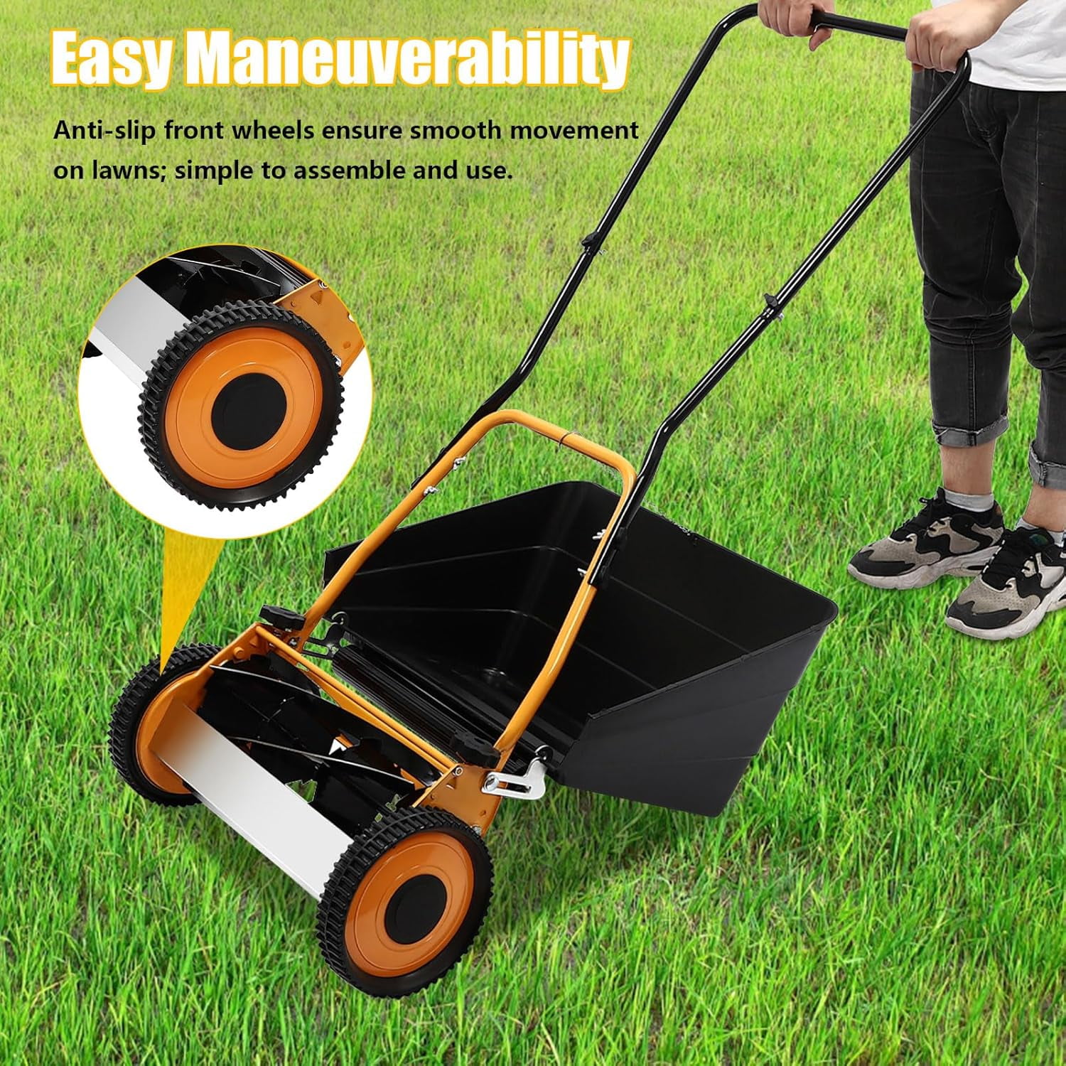 5HP 4-Stroke Diesel Engine, 247CC Single Cylinder Small Diesel Engine Hand Start Vertical Air Cooling Direct Injection Fuel Engine for Agricultural Machinery, Lawn Mower