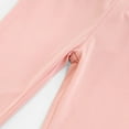 thumbnail image 6 of NAISIBABY Girls Flare Pants, Thin Stretchy Lace Wrap Elastic Waist Fashion Causal Leggings Pink 3T, 6 of 6