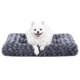thumbnail image 1 of Cama para perros KSIIA, lavable, de felpa, de lujo, para perros grandes, 29 x 21 pulgadas, 1 of 6