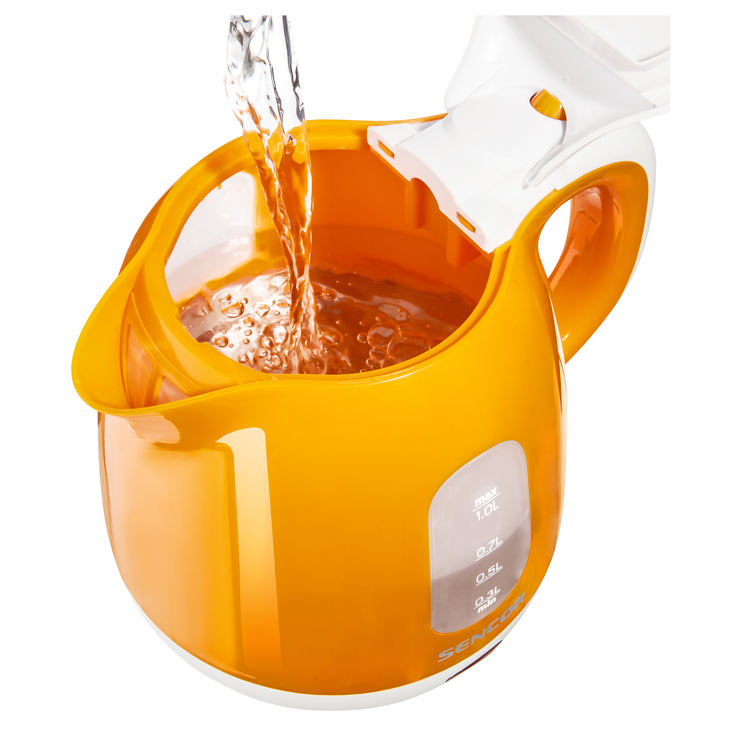 Sencor SWK1013OR Small Electric Kettle, 1L, Orange