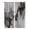 Grey, variant on Kitchen Curtains 84 Inch Length 2 Panels, Black Gold Marble Grommets Window Treatment Curtain, Vintage Abstract Geometric Gradient Thermal Curtains Drapes for Living Room/Bathroom