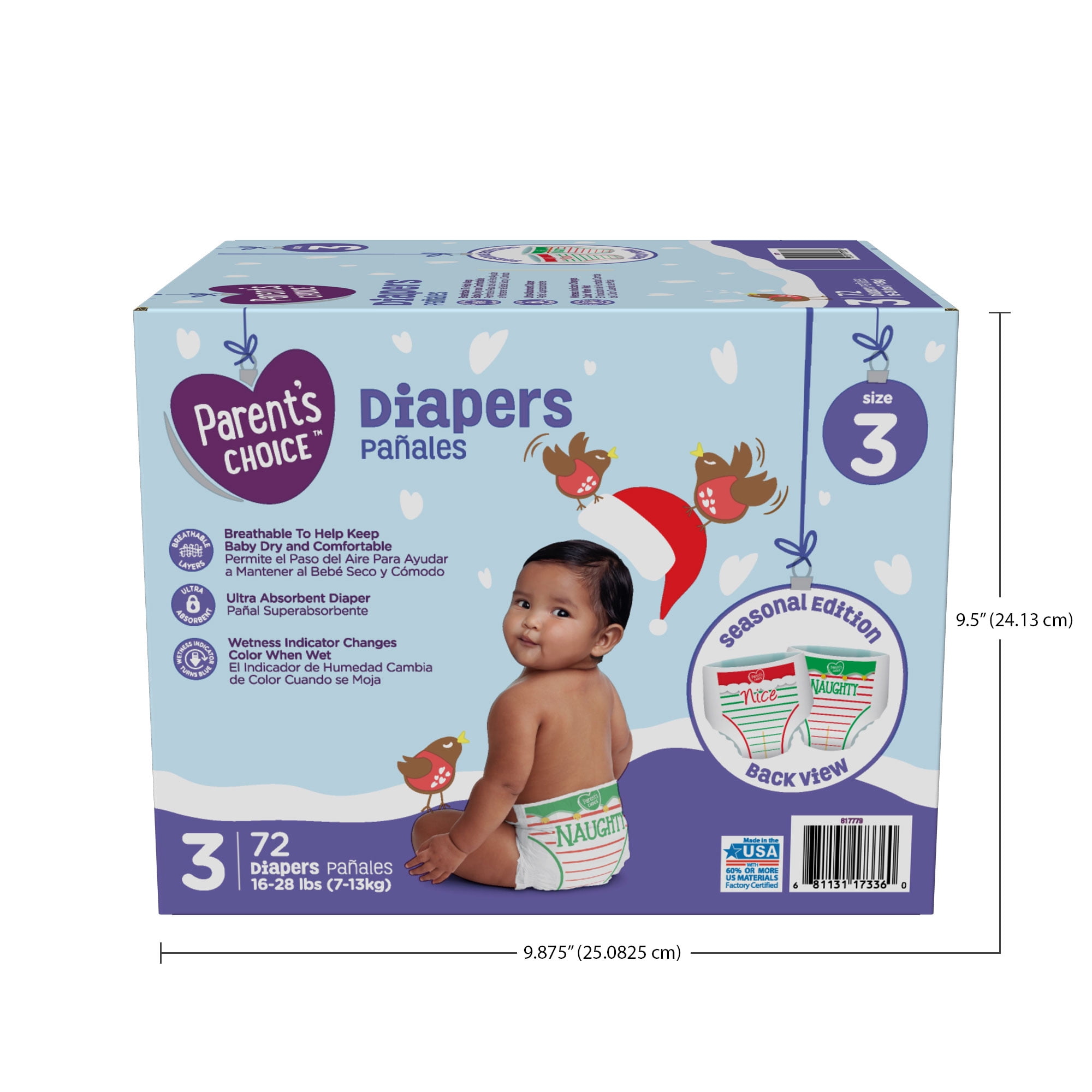 parents choice diapers 3