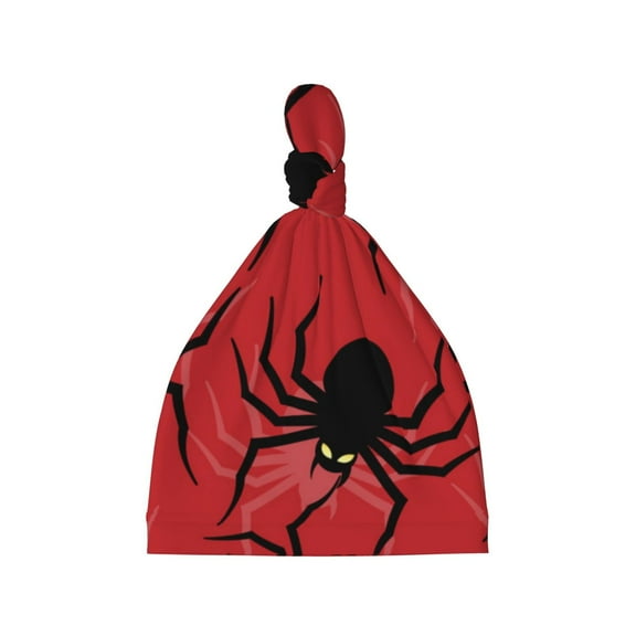Naloa Spider Baby Newborn Hats, Infant Knotted Baby Hat, Beanie Top Knot Caps for Baby Boys Girls