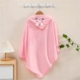 thumbnail image 2 of Bovxnpu Dress Infant Hooded Cloak Wearable Towels Outfits (Girl's or Boy's), 2 of 5