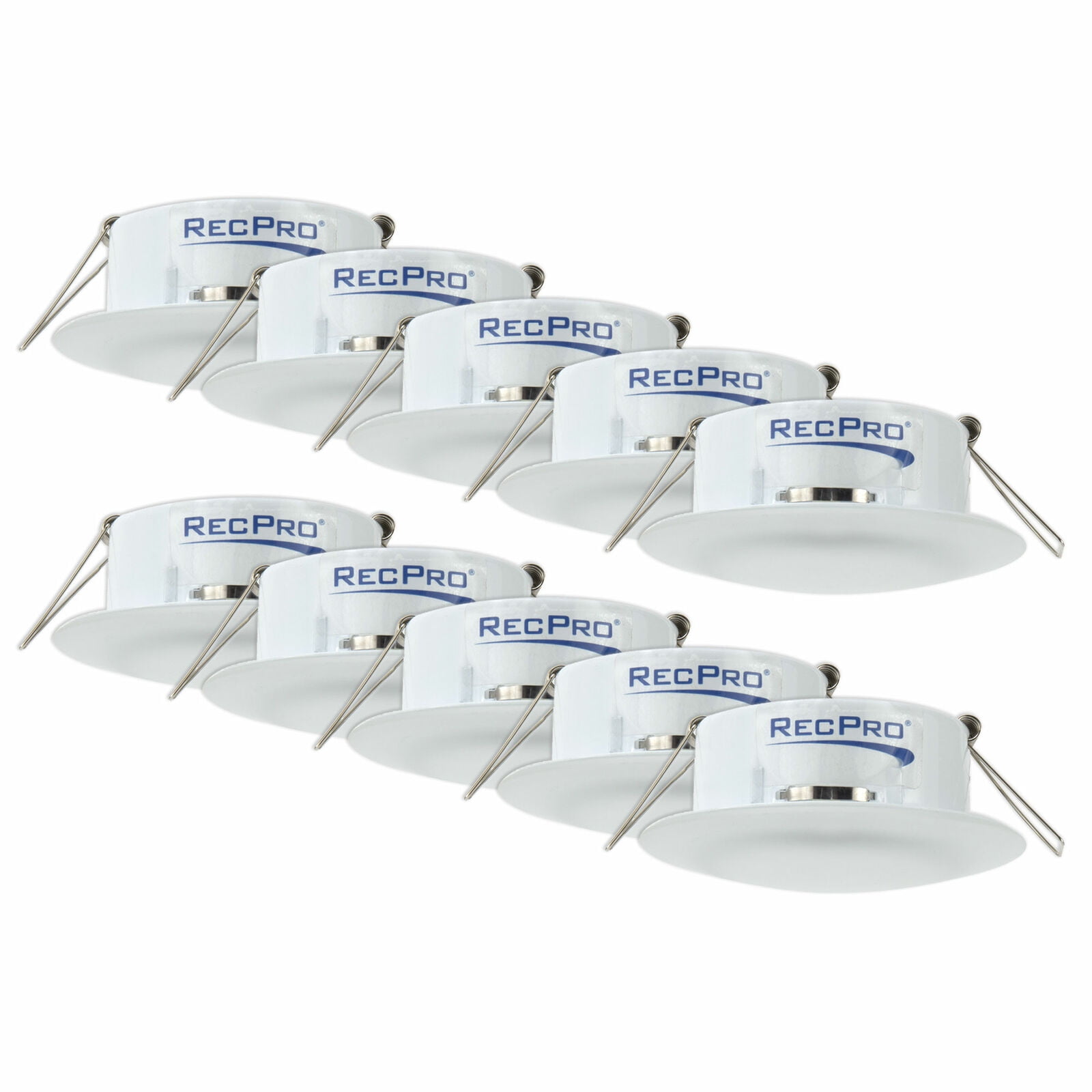 10 Pack Of Itc 81232 Overhead 4.5" Recessed Halogen Light 12 Volt RV