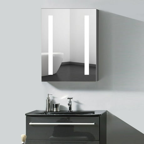 Decoraport Mirrored Bathroom Cabinet Wall Mount Storage Organizer Decoraport Mirrored Bathroom Cabinet Wall Mount Storage Organizer Medicine With Single Door White 24 X 32 Inch Ns36
