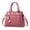 Watermelon Red, variant on Purses and Handbags for Women Fashion Ladies Satchel Top Handle Shoulder Bag Leather Small Crossbody Bags with Compartments Red