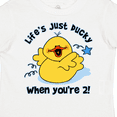 thumbnail image 4 of Inktastic Life's Ducky 2nd Birthday Boys or Girls Toddler T-Shirt, 4 of 5