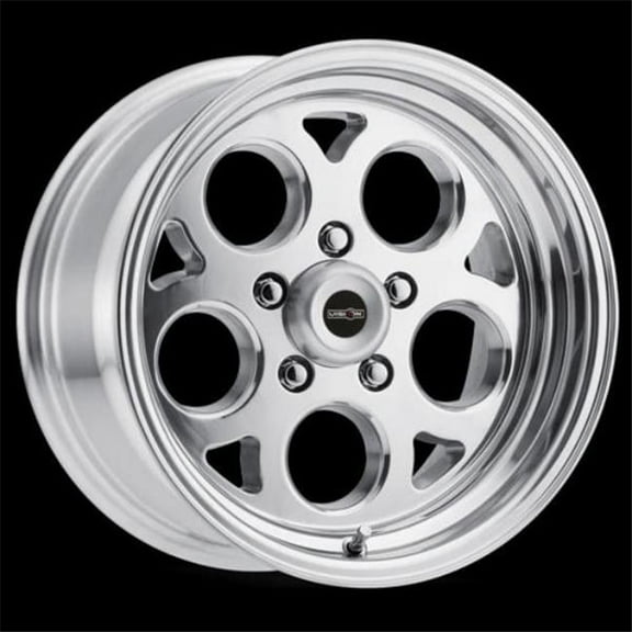 Vision 56-5173P-25 5 x 127 mm Midway Wheel Rim - Polished