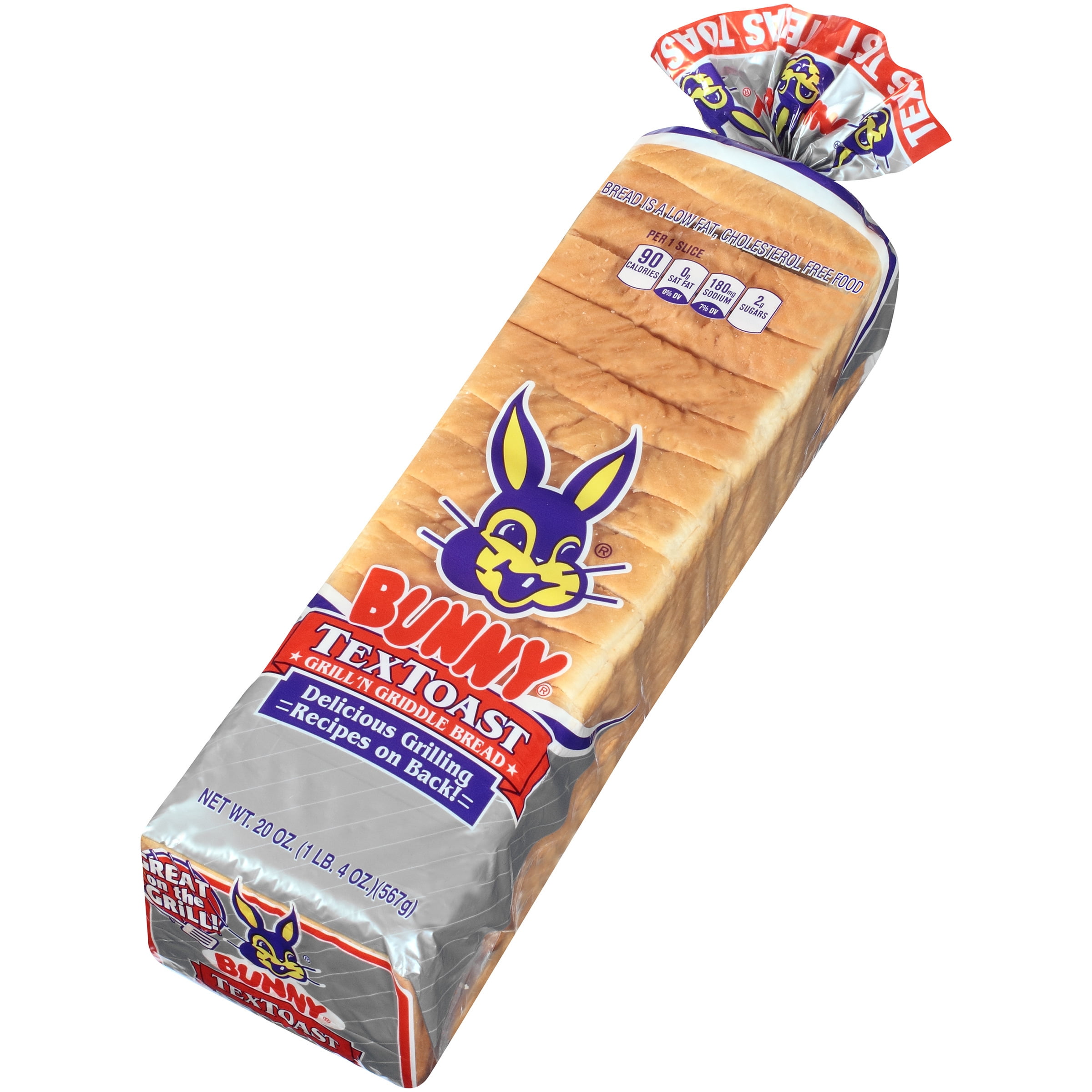 Bunny Texas Toast, Thick Sliced White Bread, 20 oz, Loaf, Shelf-Stable
