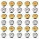 thumbnail image 1 of 300 cuentas sueltas para pulseras (doradas y plateadas), 1 of 8
