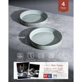 thumbnail image 2 of Famiware Star 8.25'' Pasta Bowls, Large Dinner Bowls Set of 4, Smoky Blue, 2 of 7