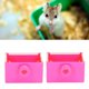 thumbnail image 5 of Cuenco Para Beber Colgante Para Mascotas, Cuenco Para Alimentación De Mascotas, Fácil De Limpiar, Fijo En Cualquier Lugar, Fácil De Encontrar, Belleza General Para Alimentación OTVIAP Rosa, 5 of 8