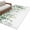 White, variant on 3'x5' Rug for Living Room Bedroom, Green Leaves Washable Area Rugs Non-Slip Carpet Mats, Summer Botanical Indoor Low Pile Area Rug Runner for Kitchen, Mudroom