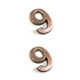 thumbnail image 2 of Matsuzay Números de casa para exterior Exquisita marca de puerta Accesorios de marcado de puerta para puertas de apartamento de hotel en casa Número 9 2Conjunto, 2 of 6