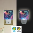 thumbnail image 2 of Yayeee LED Night Light for The Home Plug in With Light Sensors 2 Pack, Space Astronaut, 2 of 6