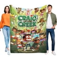thumbnail image 1 of Craig del Arroyo anti-pilling, suave, ligera, esponjosa y acogedora de lujo para hogar y cocina – Perfecta para niños y adultos,120X150cm, 1 of 6