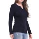 thumbnail image 5 of Ichuanyi liquidación de moda mujer manga larga camiseta blusa suelta sólida tops sudadera ICHUANYI WER202308212460, 5 of 9