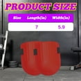 thumbnail image 2 of BESTSKY 2Pcs Knee Pads,Construction Knee Pads Knee Pads for Men,Eva Material Knee Pads for Men Construction,Red, 2 of 7