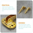 thumbnail image 3 of DEEPCRAFF Small Furniture Legs Metal Table Legs Round Disc 1Pcs, 3 of 8