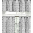thumbnail image 2 of Serafina Home Geometric Kitchen Curtain & Tier Set, 2 of 3