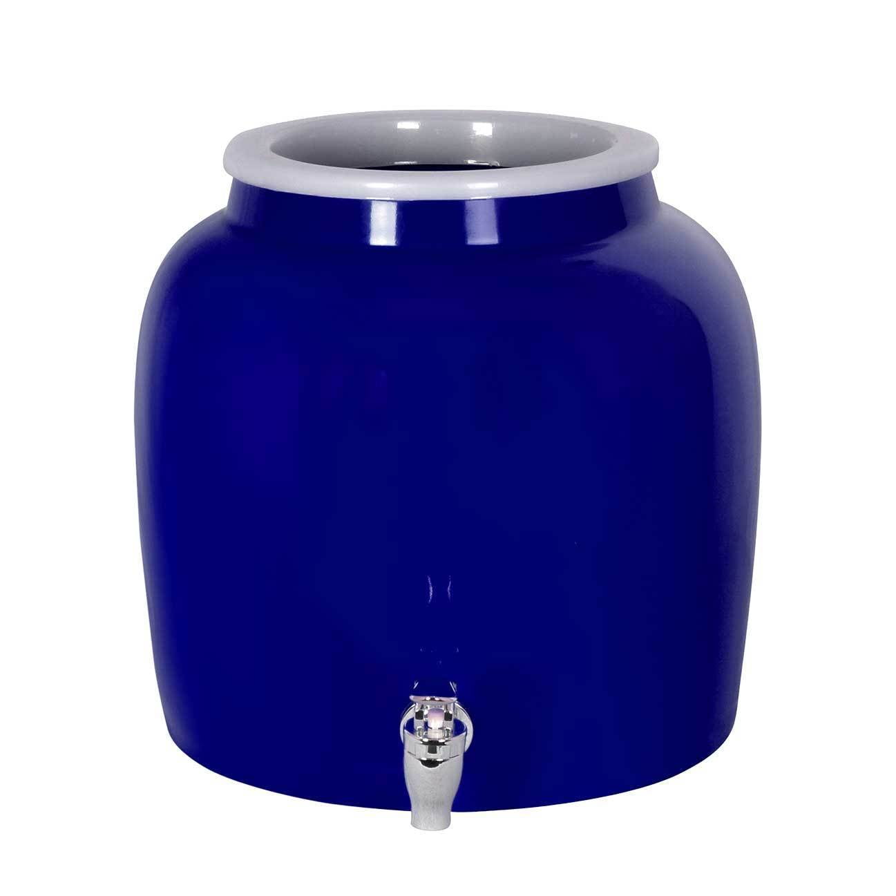 Brio Solid Porcelain Ceramic Water Dispenser Crock