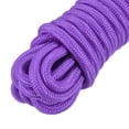 thumbnail image 4 of Cuerda trenzada de polipropileno 10M/33ft 3/8" morado para camping interior y exterior, línea de ropa, 4 of 5