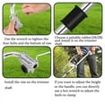 thumbnail image 2 of Trimmer Handle Ergonomic Trimmer Grip Weed Eater Handle Extension Clamp Lawn Trimm G285, 2 of 6