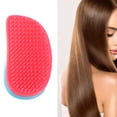 thumbnail image 1 of Cepillo para el Cabello Rizado, Aliviar El Dolor Masaje Profesional Cuero Cabelludo Cepillo para el Cabello Seco y Seco Desposado Para El Cabello Para El Hogar, 1 of 7