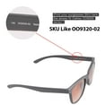 thumbnail image 2 of Walleva Black Polarized Replacement Lenses for Oakley Moonlighter Sunglasses, 2 of 5