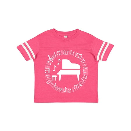 

Inktastic Piano Student Music Teacher Gift Idea Gift Toddler Boy or Toddler Girl T-Shirt