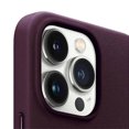 thumbnail image 2 of Funda de piel para iPhone 13 Pro con carga inalámbrica rápida MagSafe - Cereza oscuro, 2 of 8