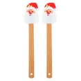 thumbnail image 3 of Gymnture Xmas Silicone Spatula Set: Santa Claus Design - 2pcs, 3 of 11