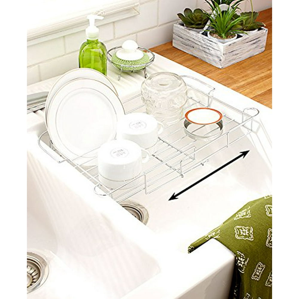 Expandable Sink Rack (Chrome)