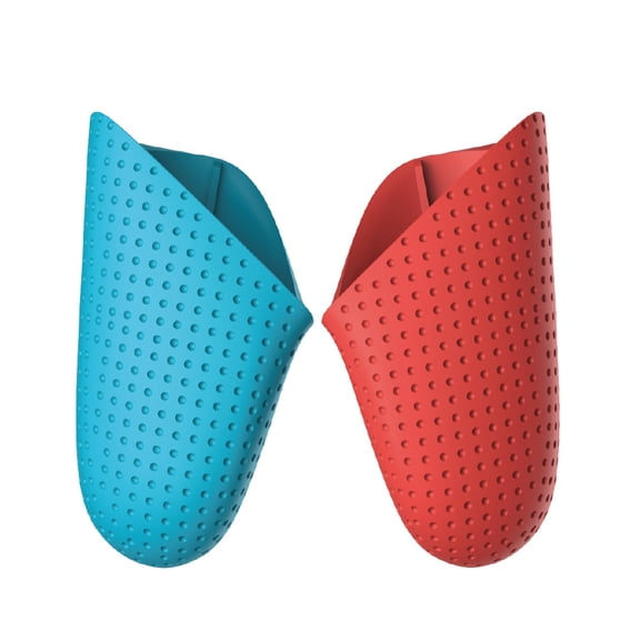 lanema Soft Silicone Grips Fit for Switch Gamepad Handle Grip Wear-Resistant Handle Kit