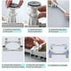 thumbnail image 3 of Base elevadora para refrigerador con patas ajustables, duradera. blanco, 3 of 6