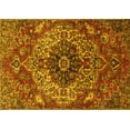 thumbnail image 1 of Ahgly Company Indoor Rectangle Medallion Yellow Traditional Area Rugs, 3' x 5', 1 of 4