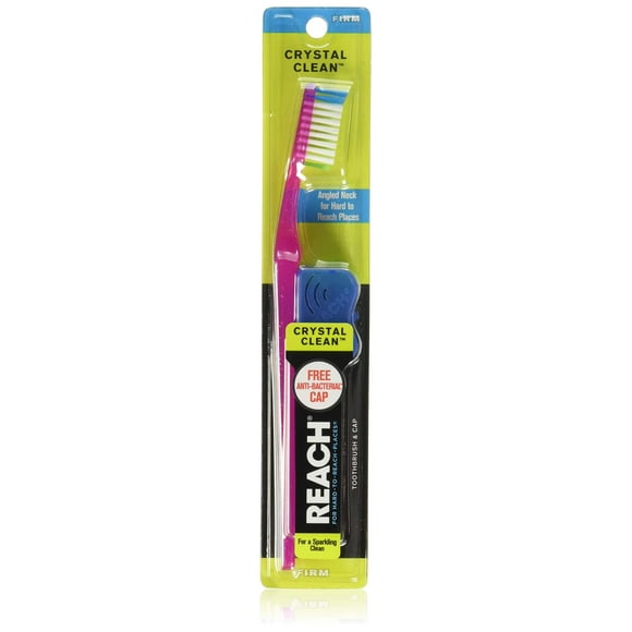 Reach Brosse à Dents Ferme Pleine Tête 12 Brosses Dures