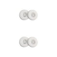 thumbnail image 3 of Redempat Headphones Replacement Ear Pads Easy To Durable And Soft Replacement Parts Unisex Breathable white 2Set, 3 of 6