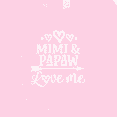 thumbnail image 3 of Inktastic Mimi and Papaw Grandchild Baby Sweatshirt, 3 of 4