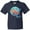 Navy, variant on Inktastic Vero Beach, Florida Swimming Sea Turtle with Bubbles Youth T-Shirt