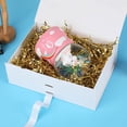 thumbnail image 4 of White Gift Box 10x7.3x3.5 Inches, Decorative Box with Ribbon, Empty Gift Box with Lid Magnetic Closure, Groomsman Box, Rectangle Collapsible Gift Boxes for Shirt (Matte White), 4 of 11