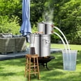 thumbnail image 4 of VEVOR 3-Gallon Moonshine Still, Stainless Steel Alcohol Distiller with Water Pump, Silver, 4 of 12