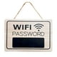 thumbnail image 1 of Casa Colgante Decoraciones Tienda Hotel Lugares Públicos WIFI Contraseña Aseo Puerta de Madera Signo Decoraciones de la pared del hogar, 1 of 3