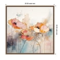 thumbnail image 4 of Amanti Art Meadow of Floral Delights I Framed Canvas Wall Art Print, 4 of 7