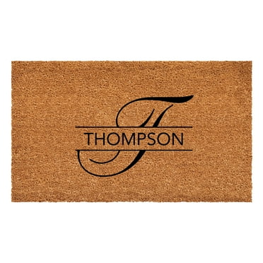 Calloway Mills 111002436 Thompson Personalized Doormat 24" x 36"