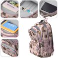 thumbnail image 4 of German Shepherd and Flowers Backpack for School,Cute School Bag,Schoolbag with Adjustable Shoulder Straps & Padded Back,16.9 Inch, 4 of 5