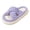 A-Light Purple18, variant on Women's Slippers Open Toe Crisscross Fuzzy Corduroy Slide Sandals Warm Comfy Lined Casual Winter House Slides